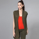 Almaz.C Lifestyle - Open-Front Long Vest