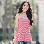 Melissa - Convertible Striped Dress