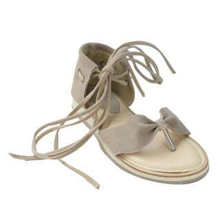 Genuine Leather Cuffed Strappy Thong Sandals Genuine Leather Cuffed Strappy Thong Sandals