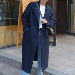 謳若緹 - 長款針織大衣 謳若緹 - 長款針織大衣