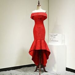 皇家尚品 - 露肩魚尾禮服 皇家尚品 - 露肩魚尾禮服