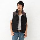 LIFEGUARD - Faux Fur-Trim Hooded Padded Vest