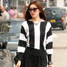 SOHO Central - Striped Knit Top