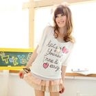 Tokyo Fashion - Lace-Trim Rhinestone Halter Top
