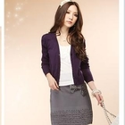 Tokyo Fashion - Shirred-Sleeve Cardigan