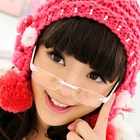 59 Seconds - Rimless Plastic-Temple Glasses (Non-Prescription Lens Included)