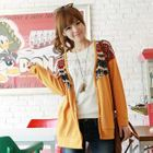 CLICK - Pattern Yoke Cardigan