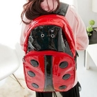 Fashion Lady - Patent Ladybird Backpack