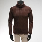 Style YOURS - Turtleneck Cable-Knit Sweater