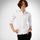 deepstyle - Eye-let Point Shirt
