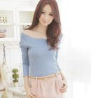 Kiwi Shop - V-Neck & Scoop Neck Long Sleeve Tee