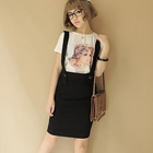 CICI-SHOP - High-Waisted Jumper Skirt