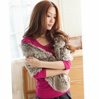 Tokyo Fashion - Shirred-Sleeve Top