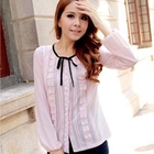 O.SA - Tie-Neck Frilled Blouse