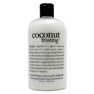 Coconut Frosting - Ultra Rich Shampoo, Shower Gel and Bubble Bath Coconut Frosting - Ultra Rich Shampoo, Shower Gel and Bubble Bath