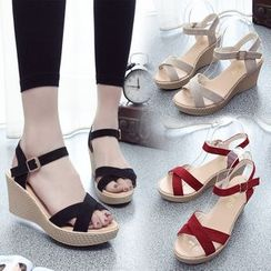 Sunsteps - Ankle-Strap Wedge Sandals Sunsteps - Ankle-Strap Wedge Sandals