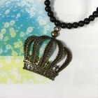 Angelove - Crown Drop Long Necklace