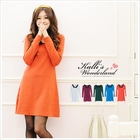 Wonderland - Lapel Long Sleeve Dress