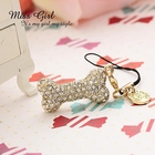 Miss Girl - Rhinestone Bone Mobile Strap