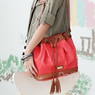 PG Beauty - Stitched Drawstring Bucket Bag