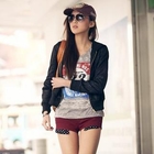 PUFFY - Dotted-Lined Shorts