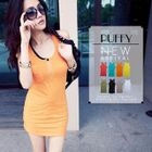 PUFFY - Zip Front Tank Dress