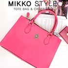 Mikko - Faux-Leather Tote