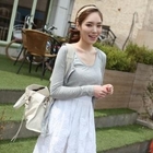 midnightCOCO - Set: Cardigan + Tank Top