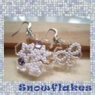 Fit-to-Kill - Big and Small Snowflake Earrings