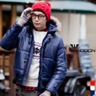 DANGOON - Faux Fur Hooded Padded Jacket