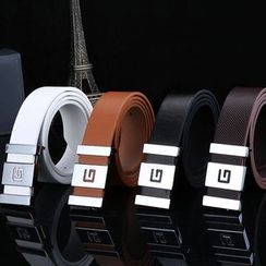 Sumabold - Plain Faux-Leather Belt Sumabold - Plain Faux-Leather Belt