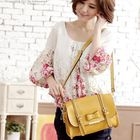 Miss Sweety - Bow-Accent Buckled Cross Bag