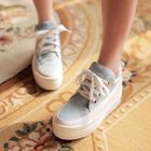 Smoothie - Lace-Up Platform Sneakers
