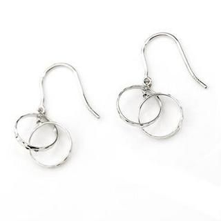 Links Hoop Earrings 14K/585 White Gold Links Hoop Earrings 14K/585 White Gold