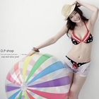 D.P-Shop - Set: Polka Dot Bikini Top+Pants