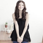 D.P-Shop - Ruffled-Hem Chiffon Tube Top