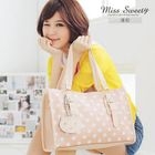 Miss Sweety - Buckled Dotted Tote