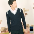 SEOBEAN - V-Neck Knit Top