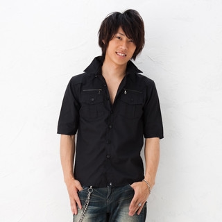 Short-Sleeve Dual-Pocket Shirt Short-Sleeve Dual-Pocket Shirt