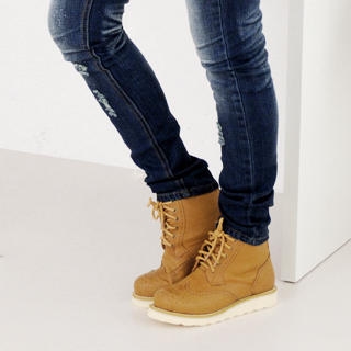 Lace-Up Oxford Boots Lace-Up Oxford Boots