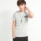 Free Shop - Short-Sleeve Flap Accent T-Shirt
