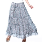 O.SA - Two-Way Floral Tiered Maxi Skirt