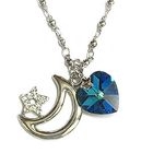 6thJune - Starry Moon December Birthstone Necklace - Lapis