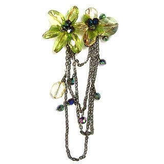 Flower Brooch - Green703
