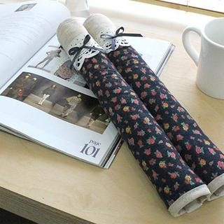 Flower Print Refrigerator Door Knob Cover Flower Print Refrigerator Door Knob Cover