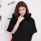 D.P-Shop - Faux-Fur Trim Toggle Jacket