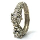 Collezio - Rhinestone-Detail Bangle Watch