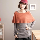 CatWorld - Set: Double-Buttoned Top + Capelet
