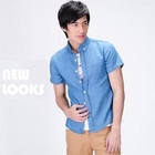 INTHING - Short Sleeve Denim Shirt