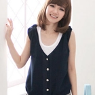 CatWorld - Chiffon-Panel Houndstooth Playsuit